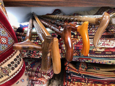 Beautiful handicraft at Aria Shop - Iran Handicraft Center