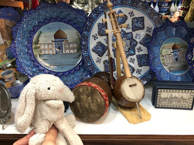 Beautiful ceramics at Aria Shop - Iran Handicraft Center