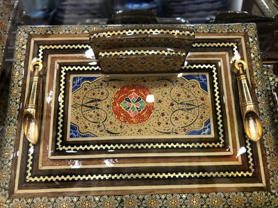 Beautiful handmade gifts at Aria Shop - Iran Handicraft Center