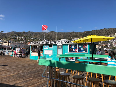 Avalon Pier on Santa Catalina Island