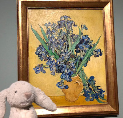 Vase of Irisis by Vincent Van Gogh